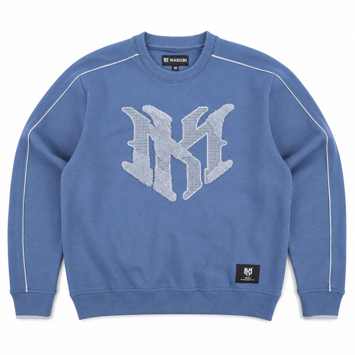 M4112 Mancini MK Crewneck - Midnight Blue