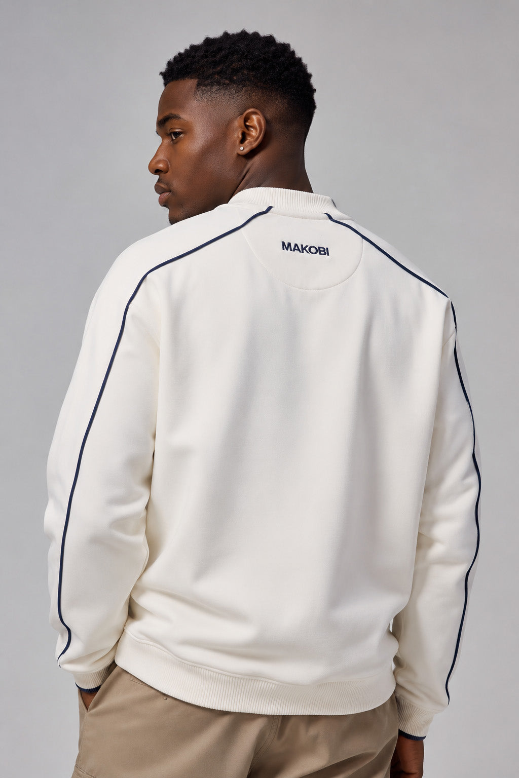 M4112 Mancini MK Crewneck - Natural