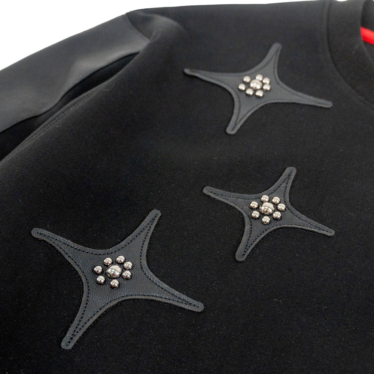 Makobi M4118 Bottega Crewneck in Black, view 7