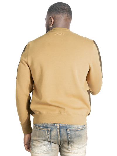 Sweatshirt | M4118 Bottega Crewneck - Mocha