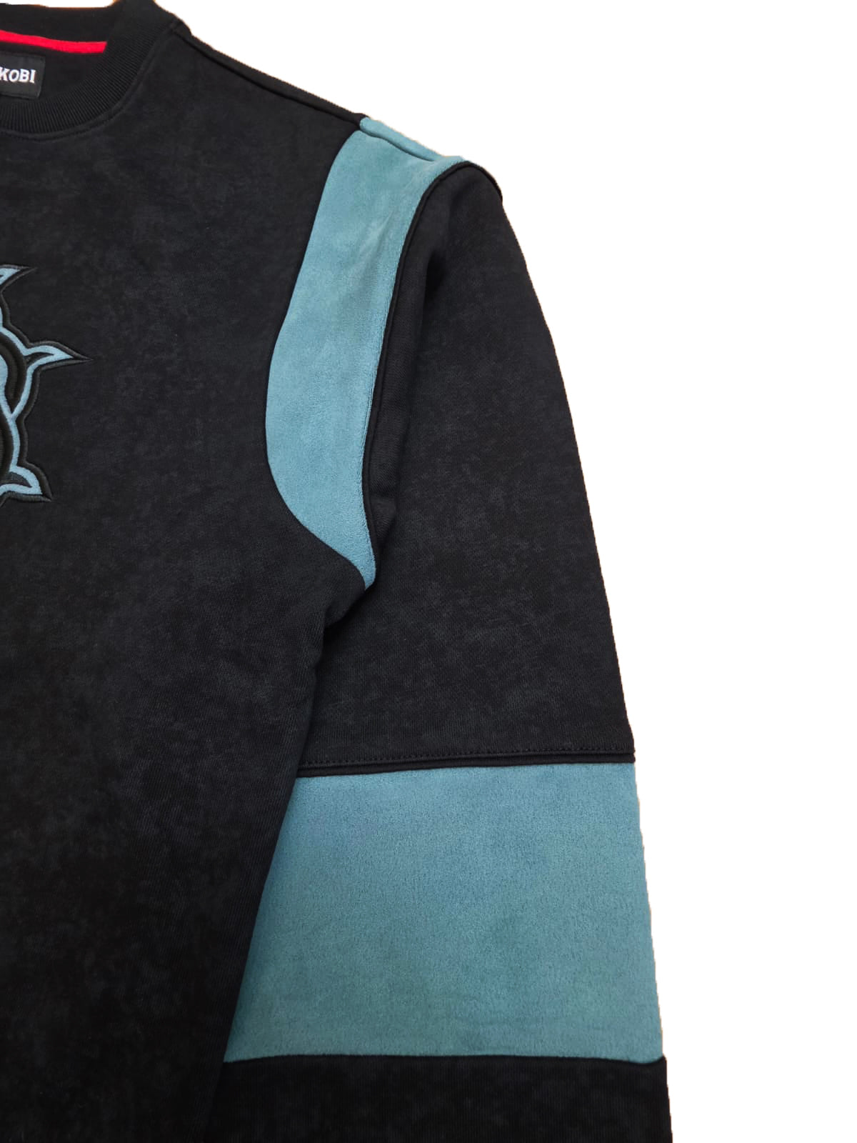 M4138 Prestige MK Crewneck - Black-Teal