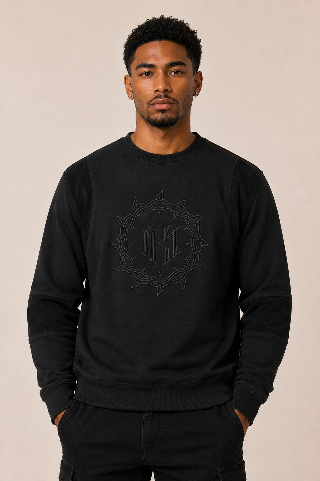 M4138 Prestige MK Crewneck - Black