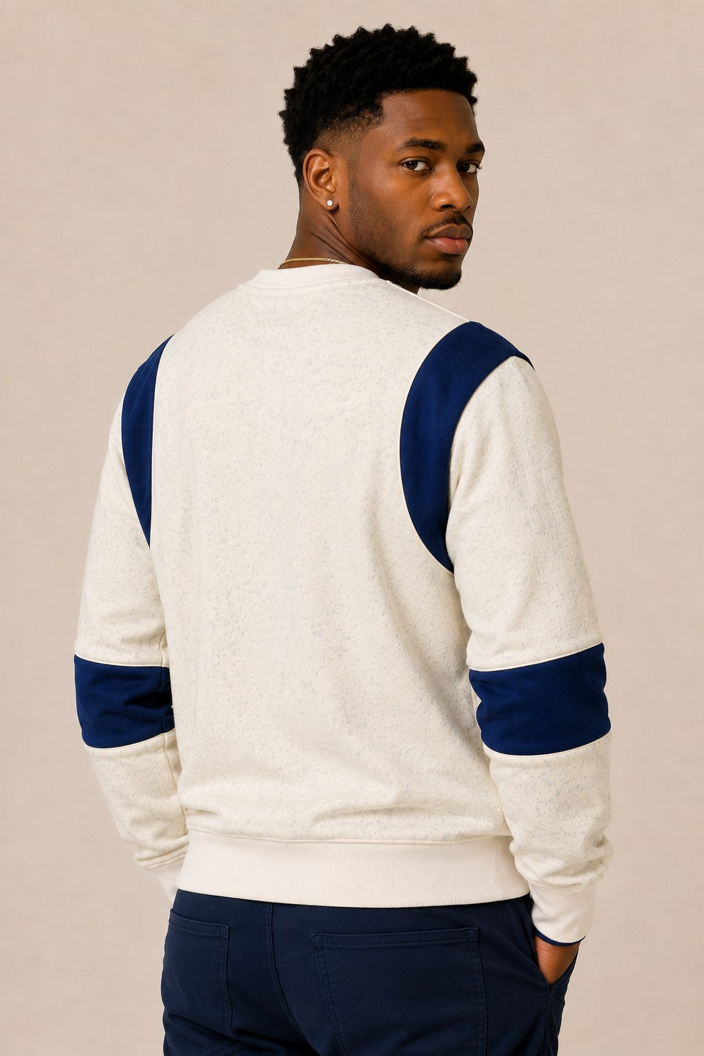 M4138 Prestige MK Crewneck - Natural