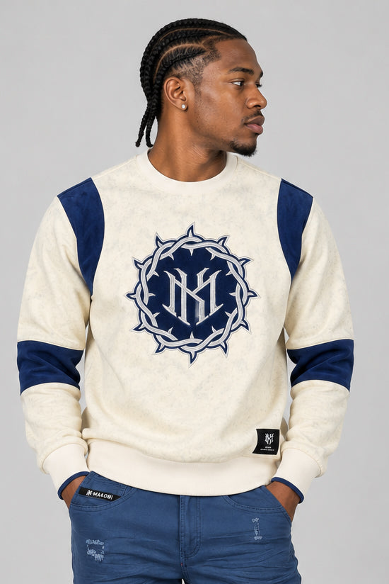 M4138 Prestige MK Crewneck - Natural