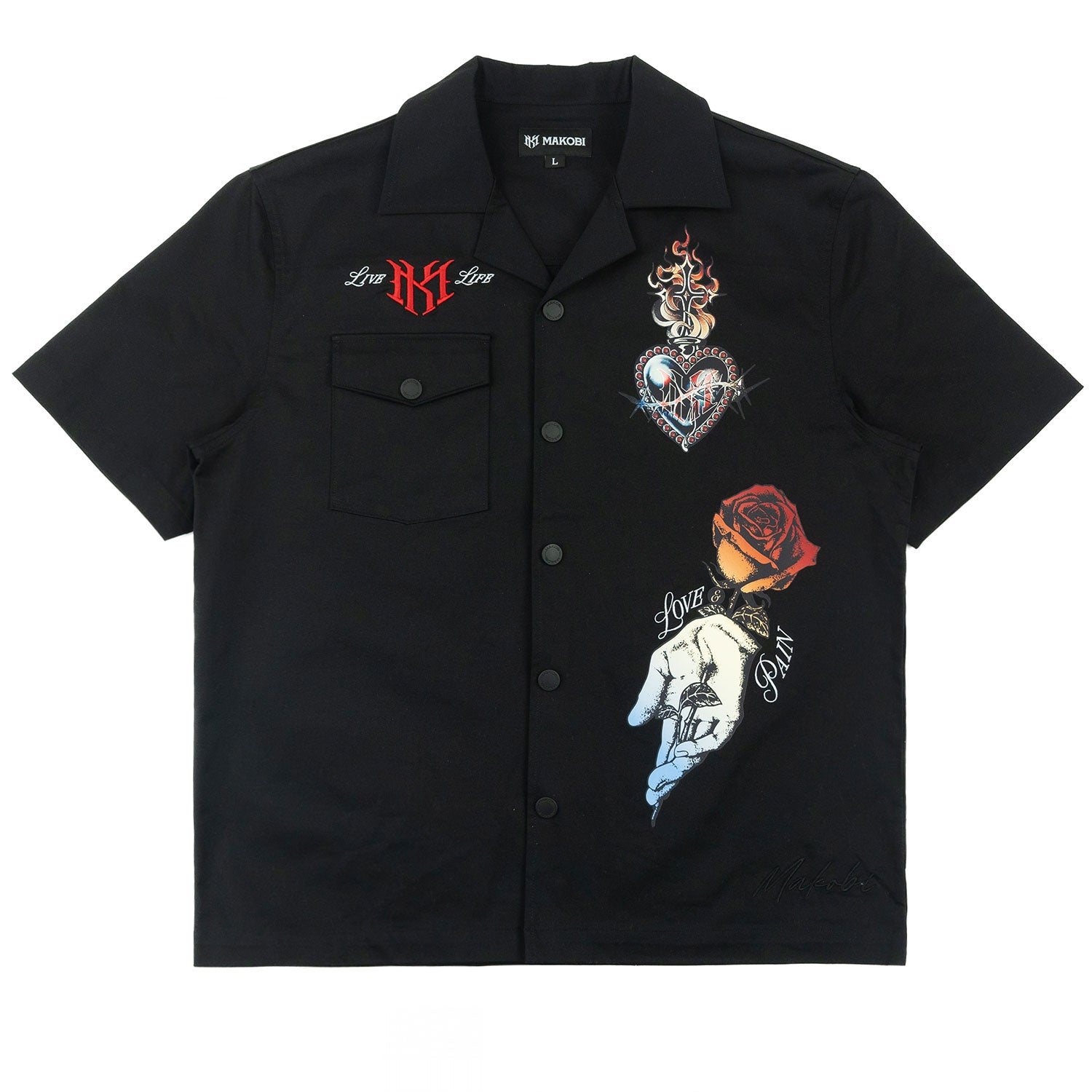 Set | M414 Vivere Twill Short Set - Black