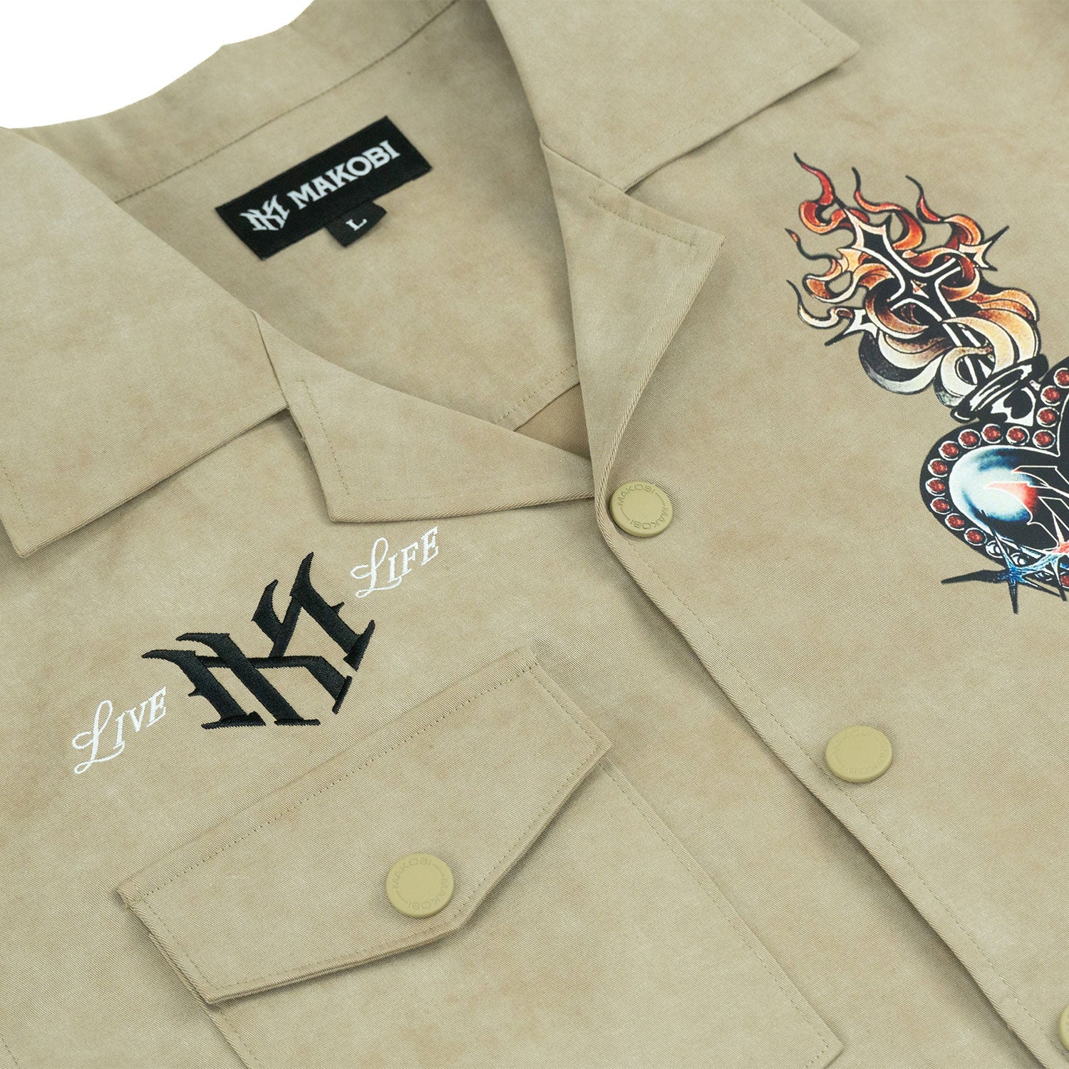 Set | M414 Vivere Twill Short Set - Khaki