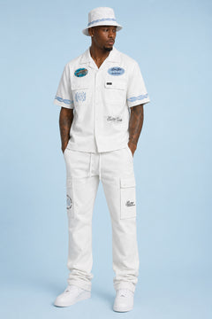 Elite Club Twill Set - White