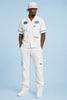 Elite Club Twill Set - White