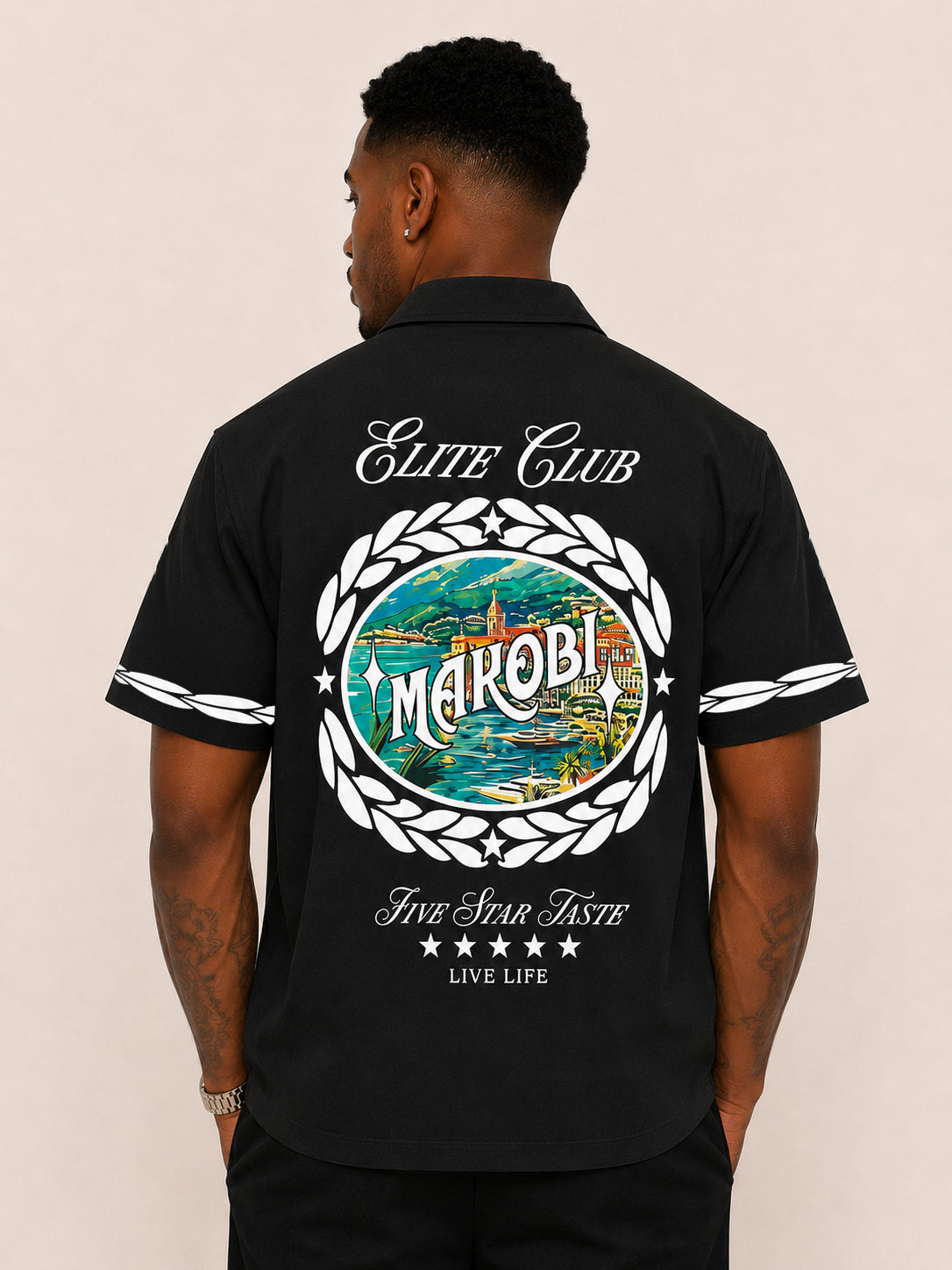 Elite Club Twill Set - Black