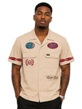 Elite Club Button Down Shirt - Khaki (Not Sold Separately - Add Elite Pants)