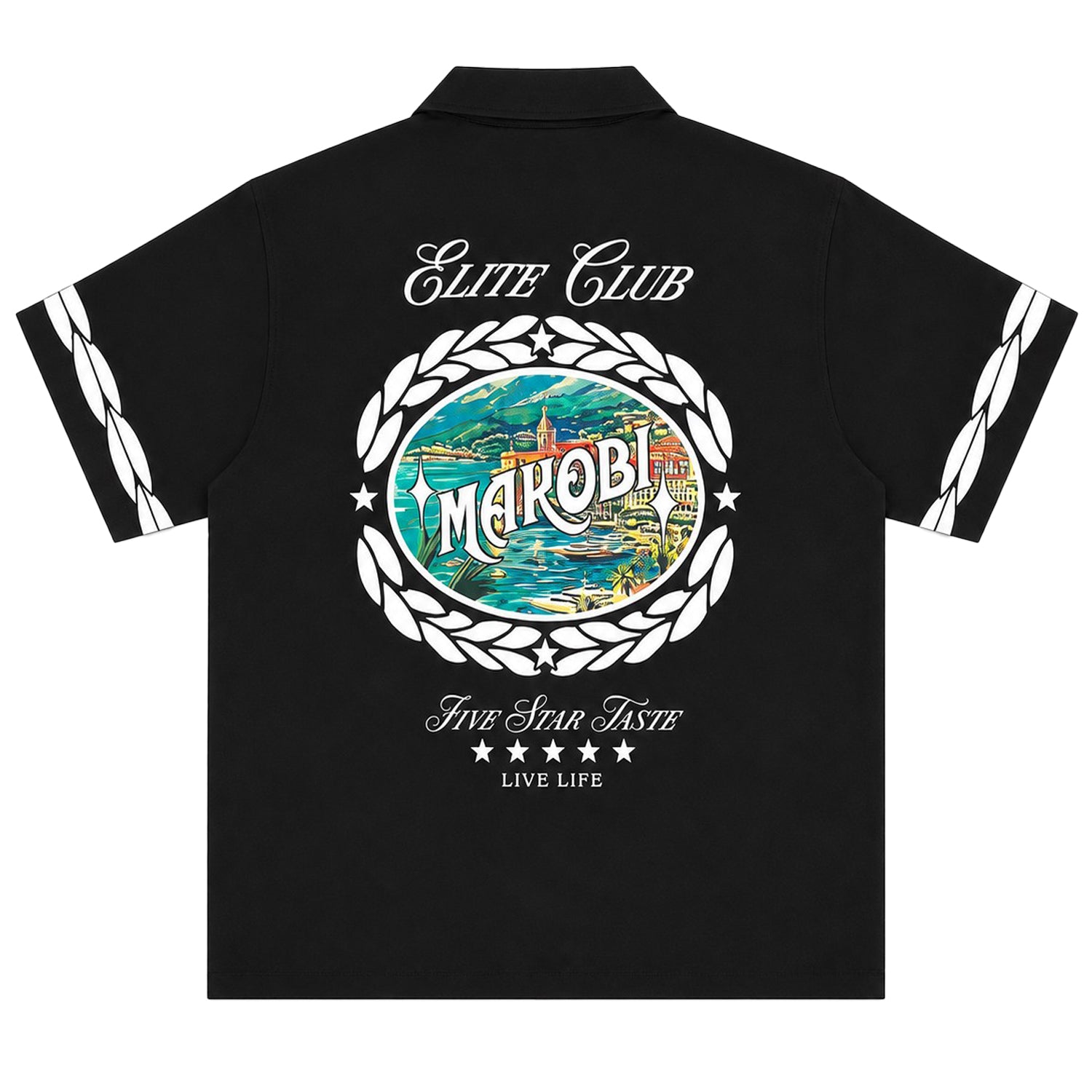 Elite Club Button Down Shirt - Black (Not Sold Separately - Add Elite Pants)