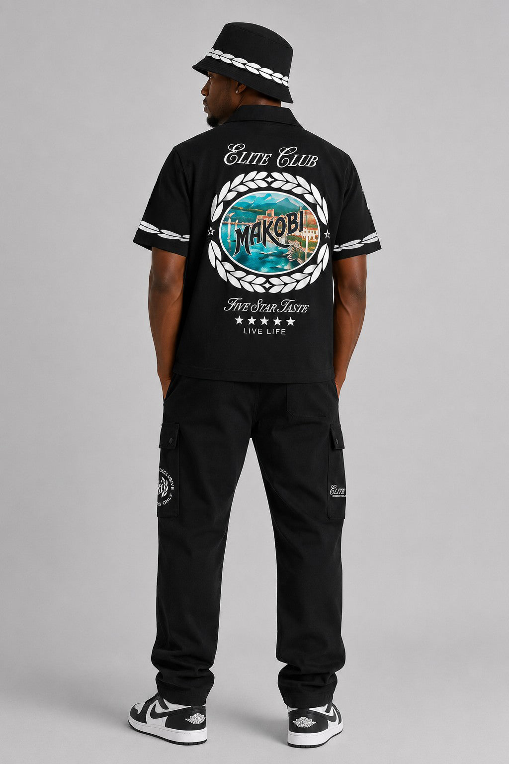 Elite Club Twill Set - Black