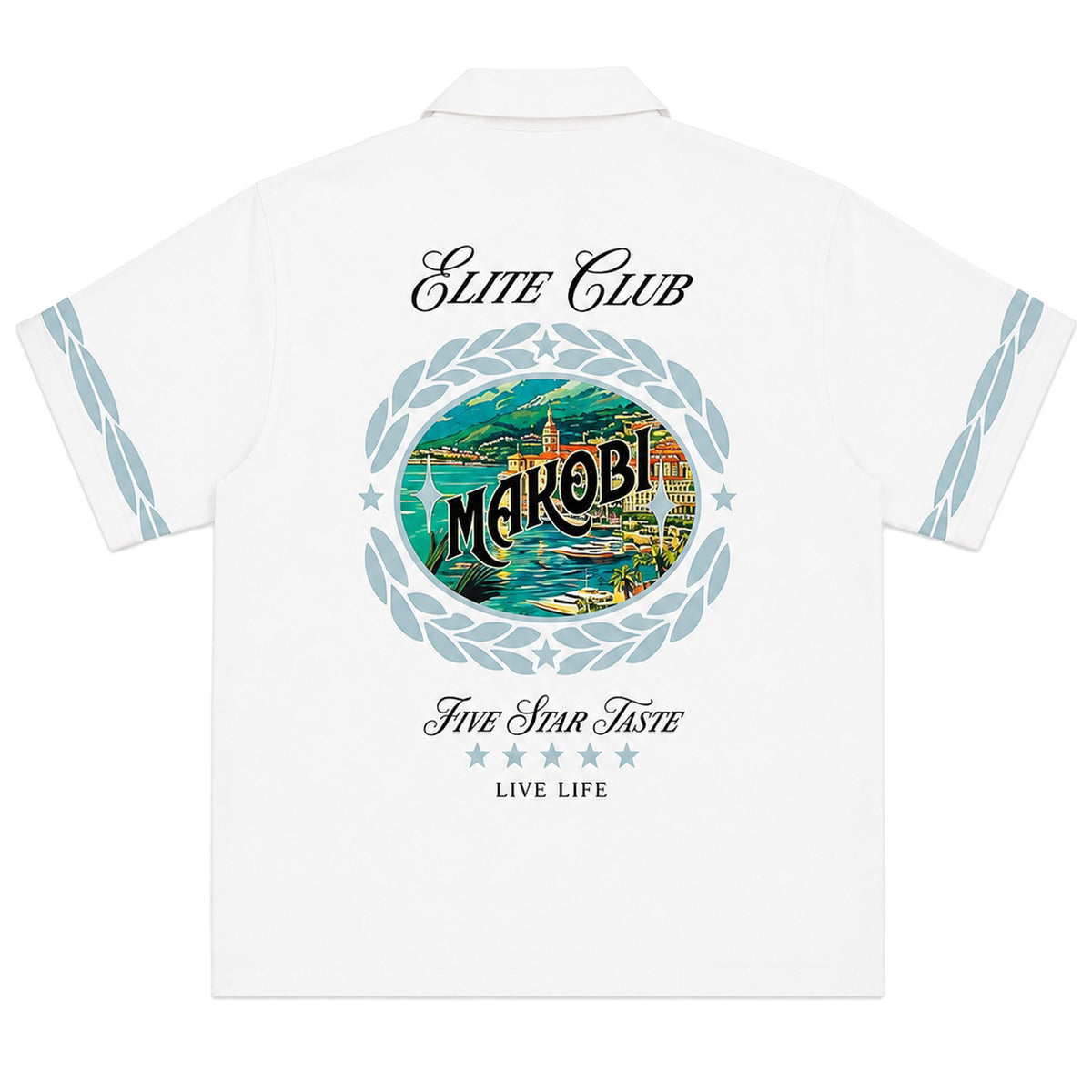 Elite Club Button Down Shirt - White (Not Sold Separately - Add Elite Pants)