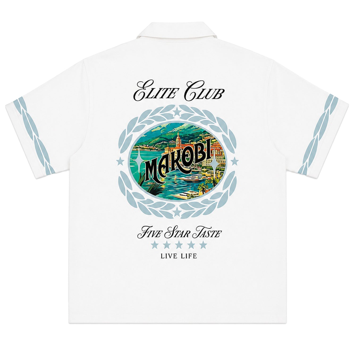 Elite Club Button Down Shirt - White (Not Sold Separately - Add Elite Pants)