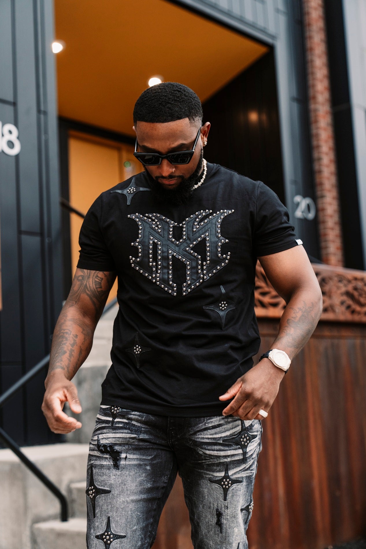 M418 Bottega T-shirt - Black