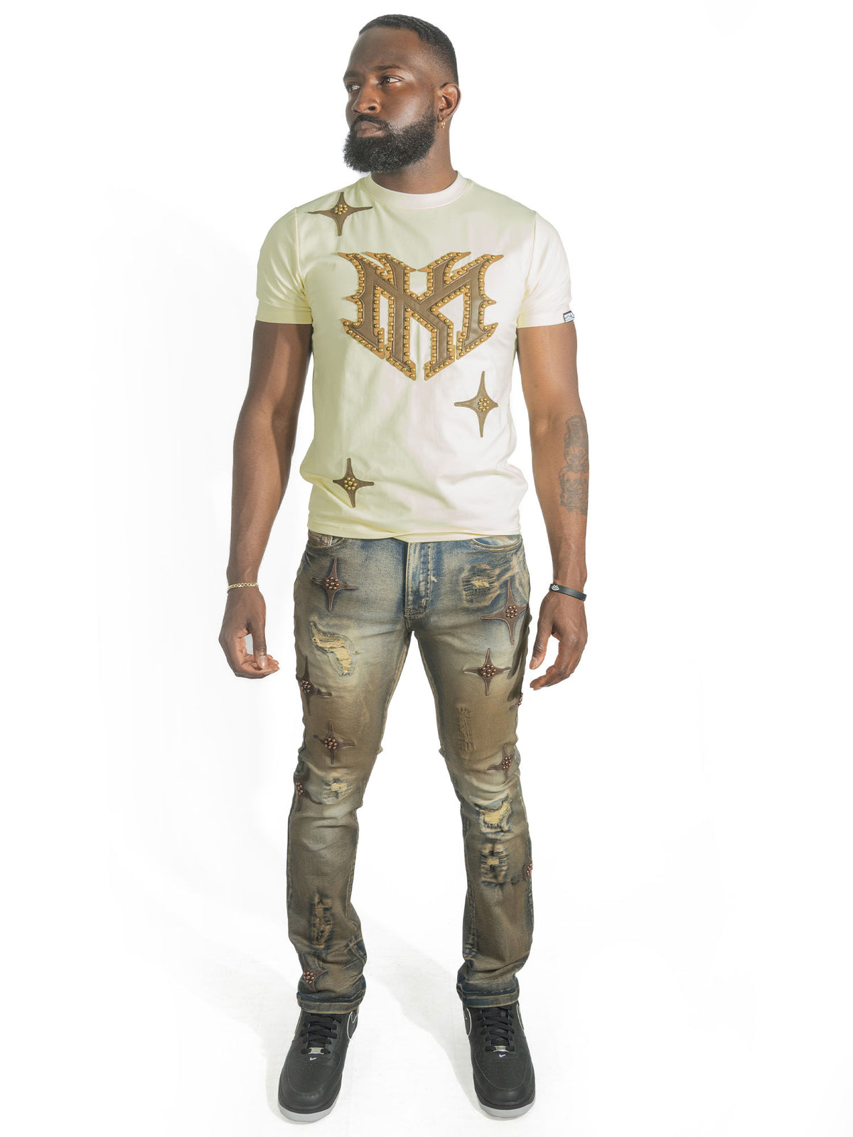 M418 Bottega T-shirt - Natural