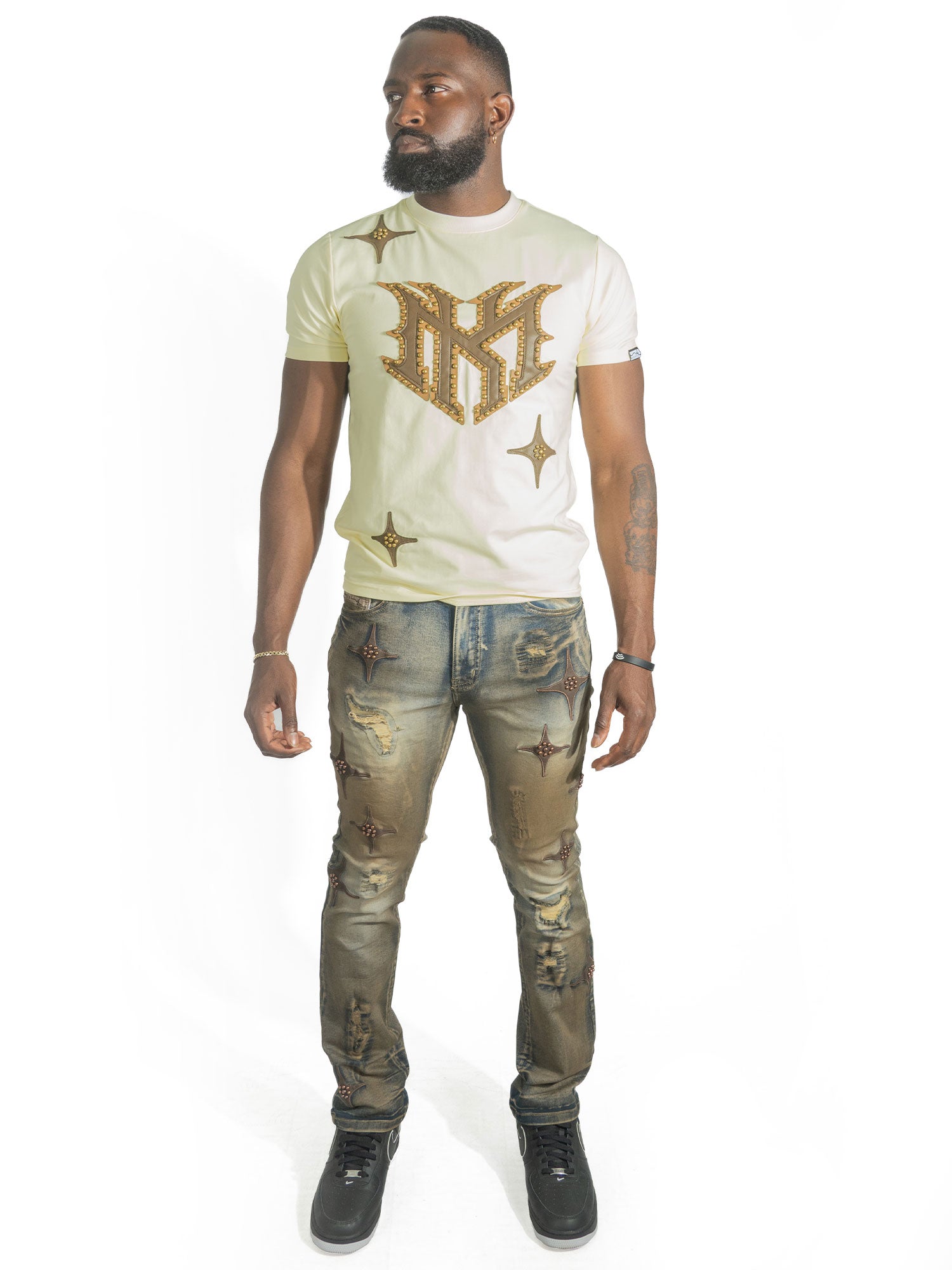 M418 Bottega T-shirt - Natural