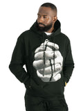 M4225 Rosario Pull Over Hoodie - Black