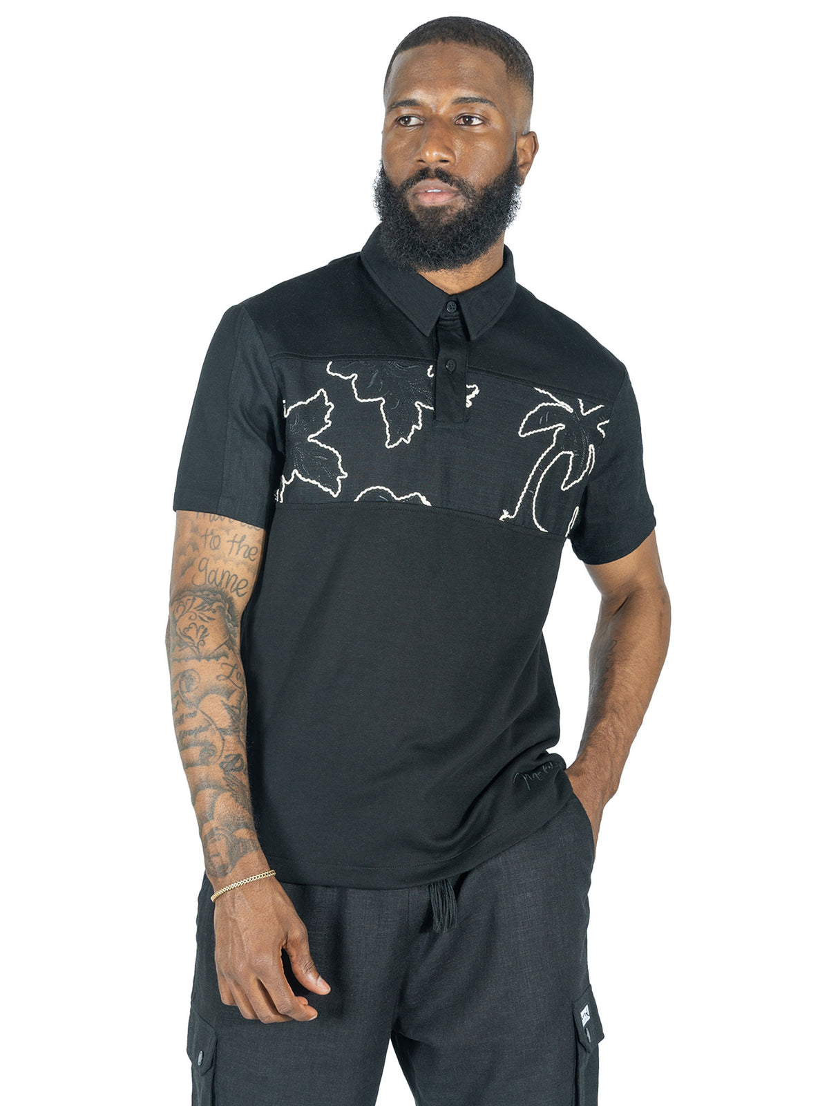 Makobi M422 Levonia Polo Shirt in Black