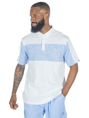Makobi M422 Levonia Polo Shirt in Blue