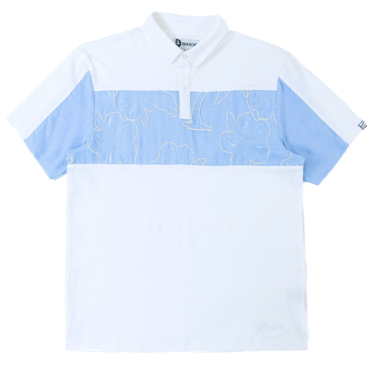 Makobi M422 Levonia Polo Shirt in Blue, view 3