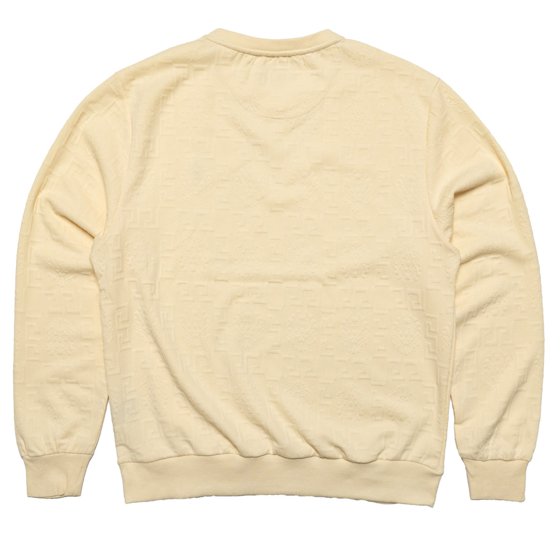 M4232 Bianchi Jacquard Crewneck Sweatshirt - Natural