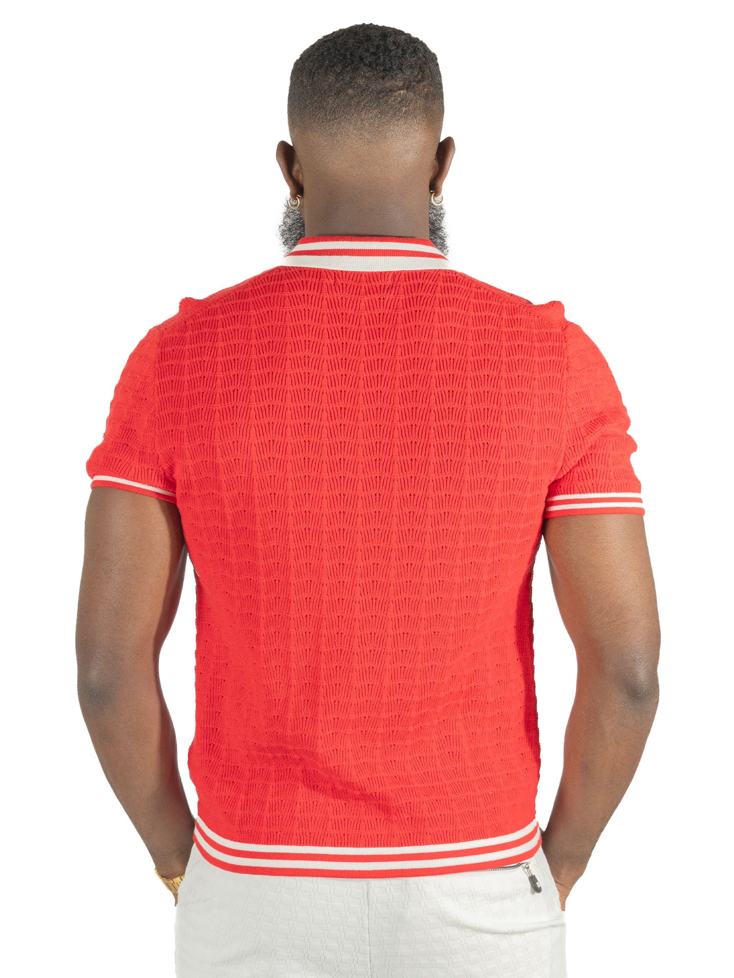 M423 Pescara Knit Shirt - Red