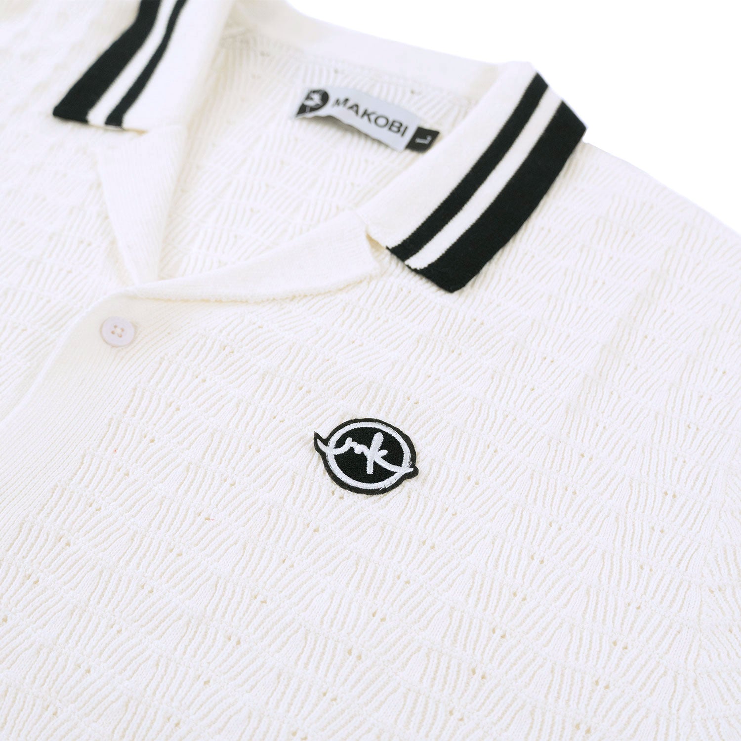 M423 Pescara Knit Shirt - White