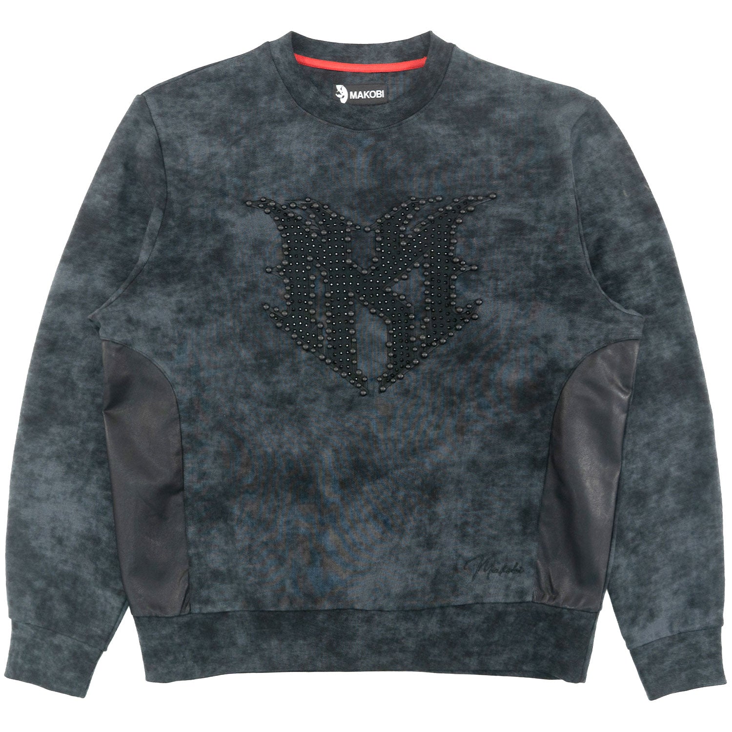 Sweatshirt | M4241 Lorenzino Crewneck - Black