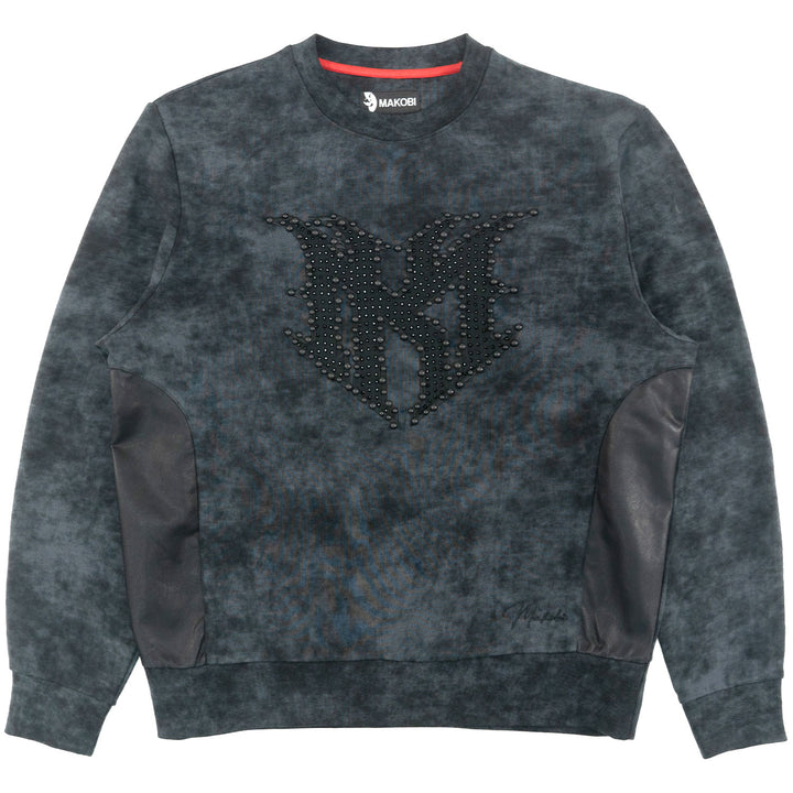 Sweatshirt | M4241 Lorenzino Crewneck - Black