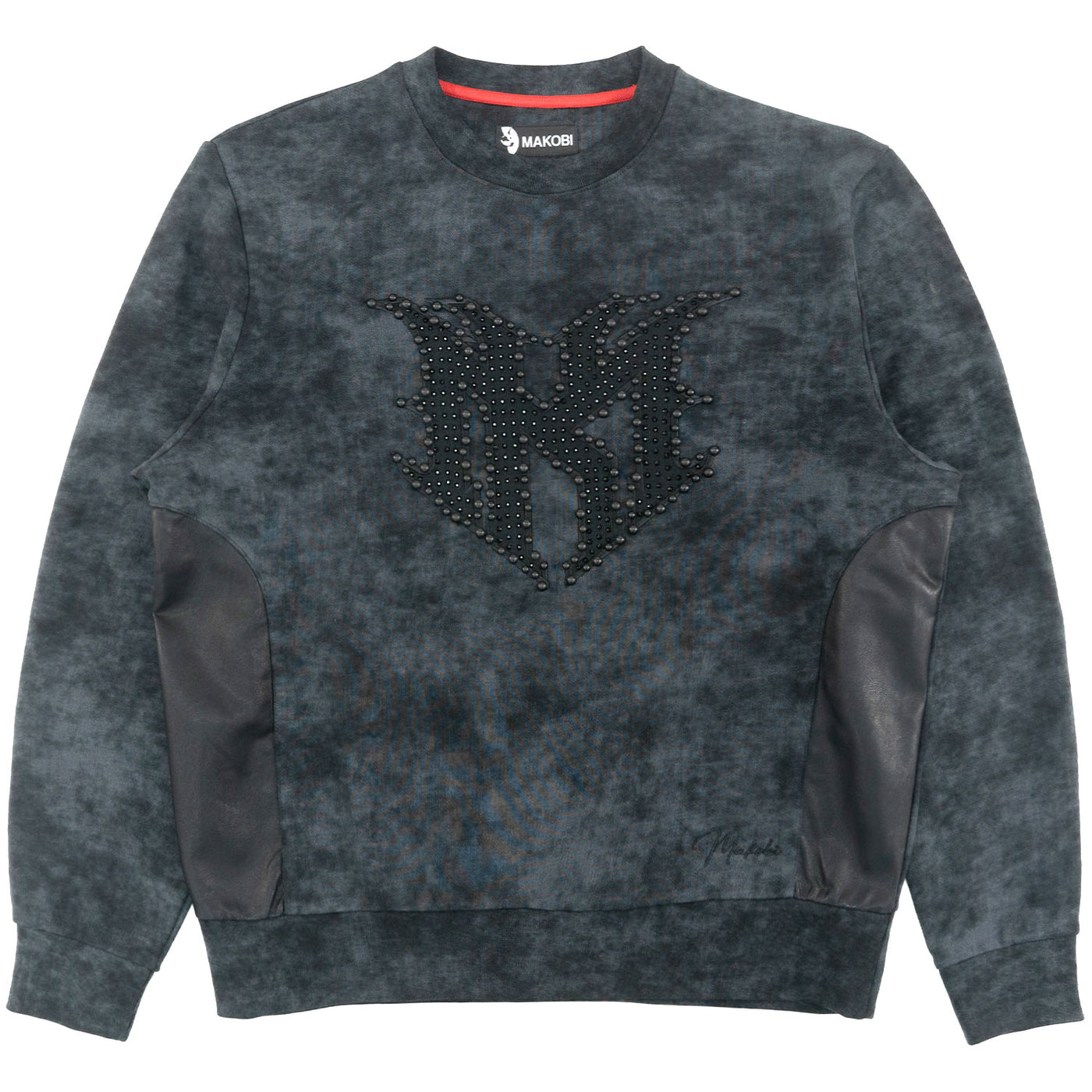 Sweatshirt | M4241 Lorenzino Crewneck - Black