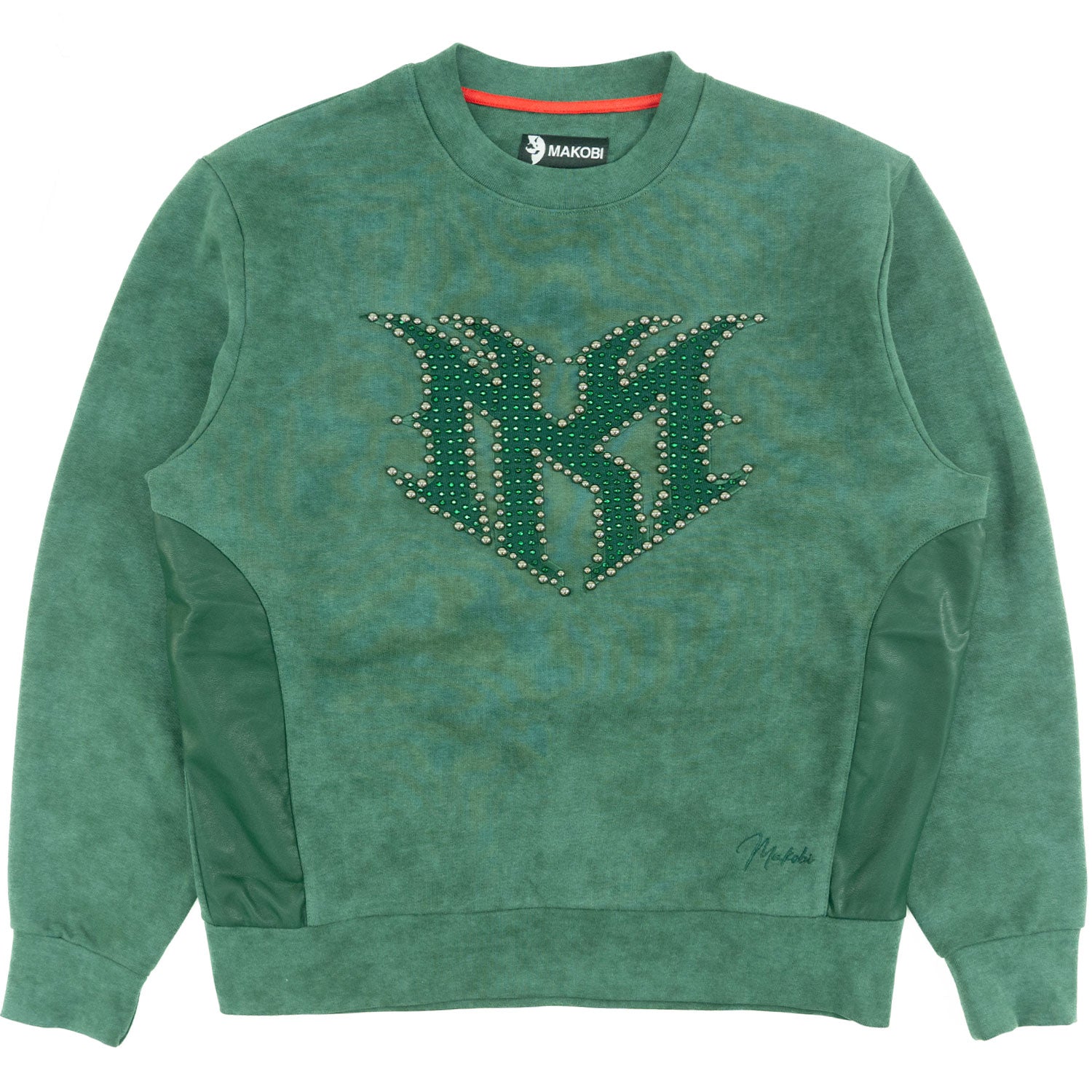 Sweatshirt | M4241 Lorenzino Crewneck - Green