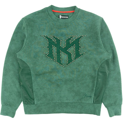 Sweatshirt | M4241 Lorenzino Crewneck - Green