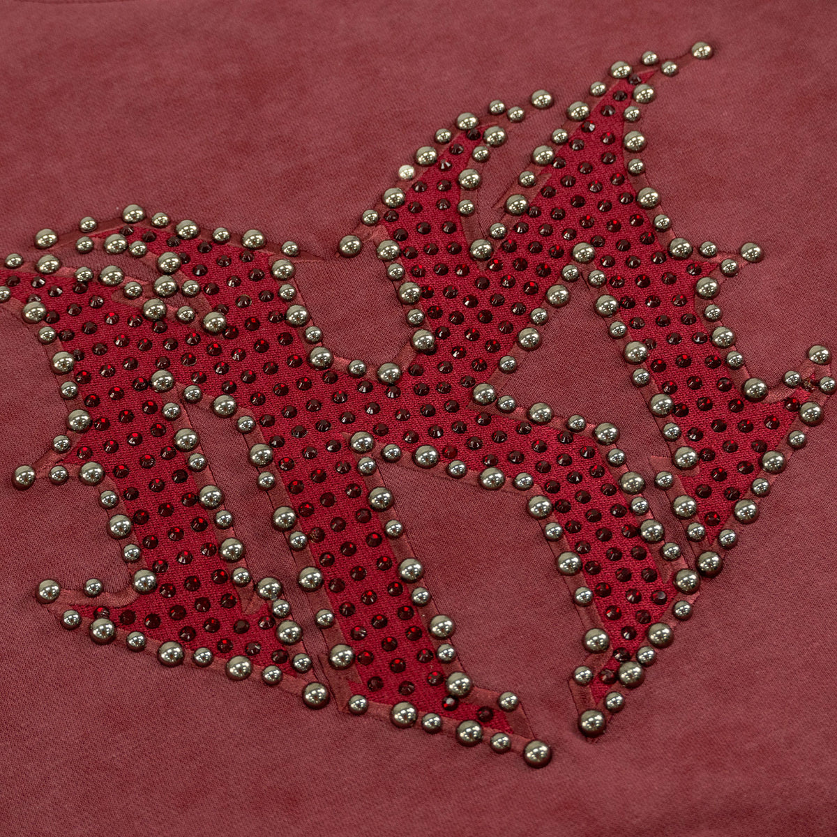 Makobi M4241 Lorenzino Crewneck in Burgundy, view 4