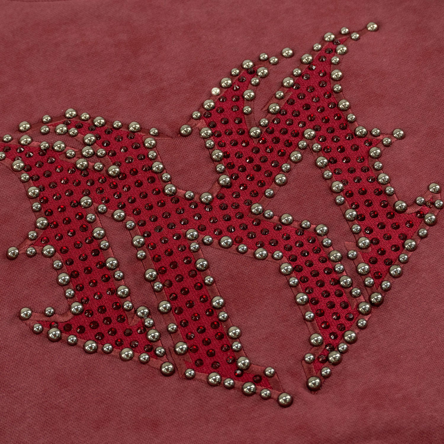 Makobi M4241 Lorenzino Crewneck in Burgundy, view 4