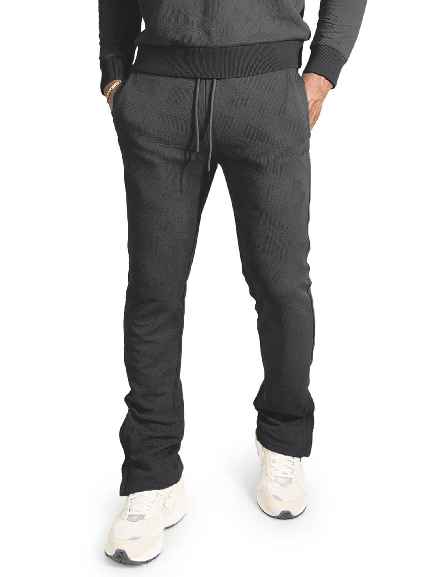 F5725 Frost Pakute &amp; Aaye Hoodie Ṣeto - Dudu