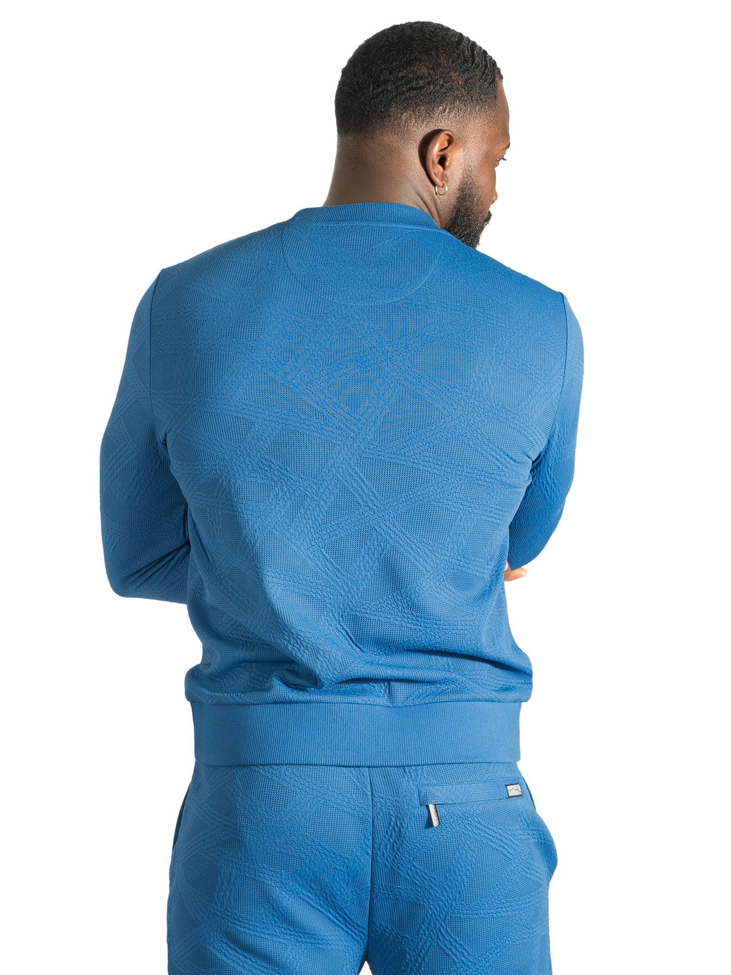 Set | M4247 Bernardi Crewneck Set - Blue