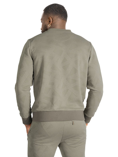 Set | M4247 Bernardi Crewneck Set - Taupe