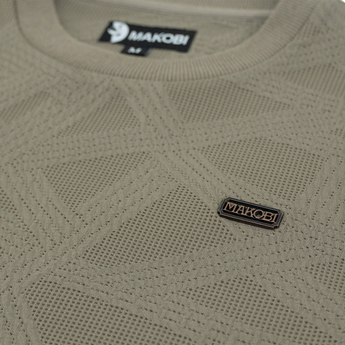 M4247 Bernardi Crewneck Set - Taupe