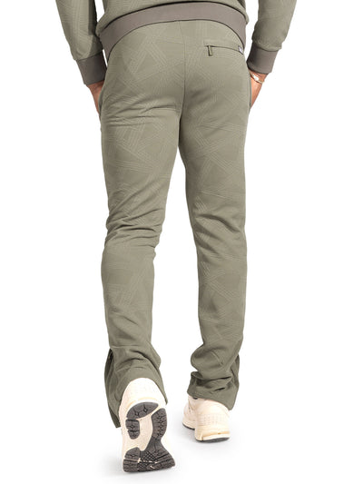 Set | M4247 Bernardi Crewneck Set - Taupe