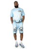 M424 Paranova Short Set - Blue