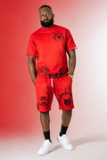 Makobi M424 Paranova Short Set in Red