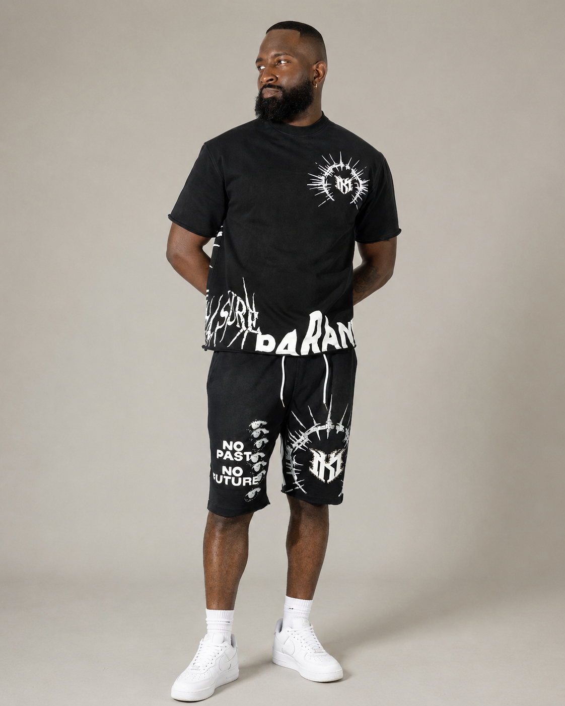 M424 Paranova Short Set - Black