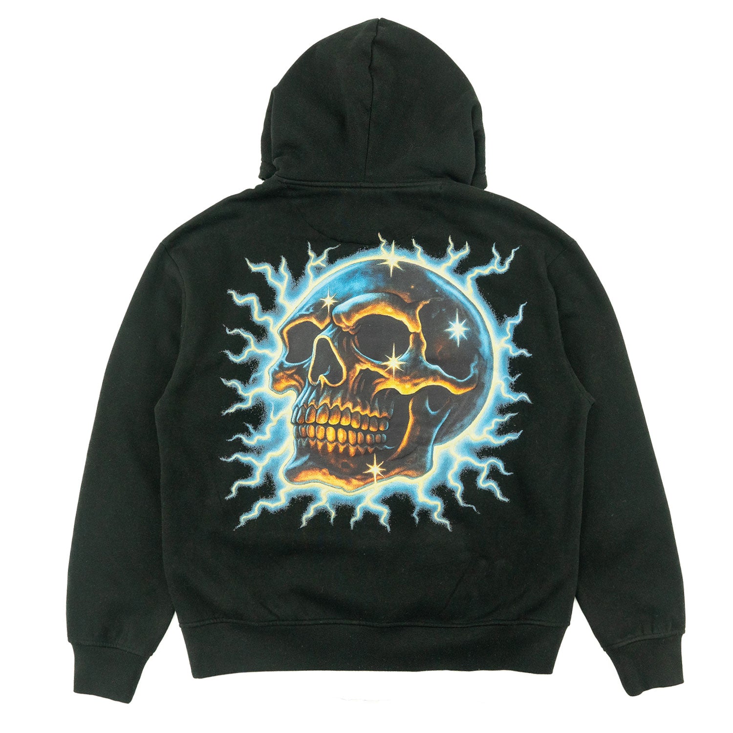 Fleece Hoodie | M4262 Atos Pull Over - Black