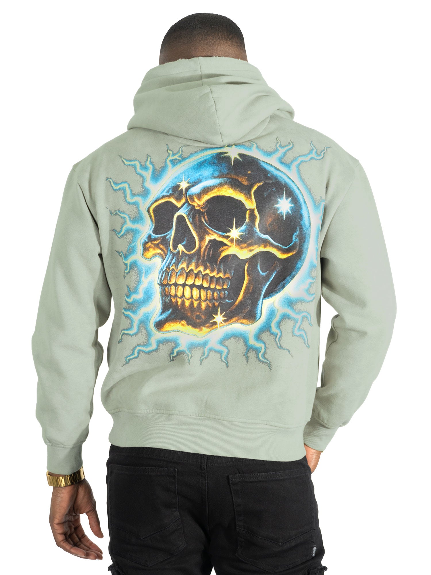 M4262 Atos Pull Over Hoodie - Gray