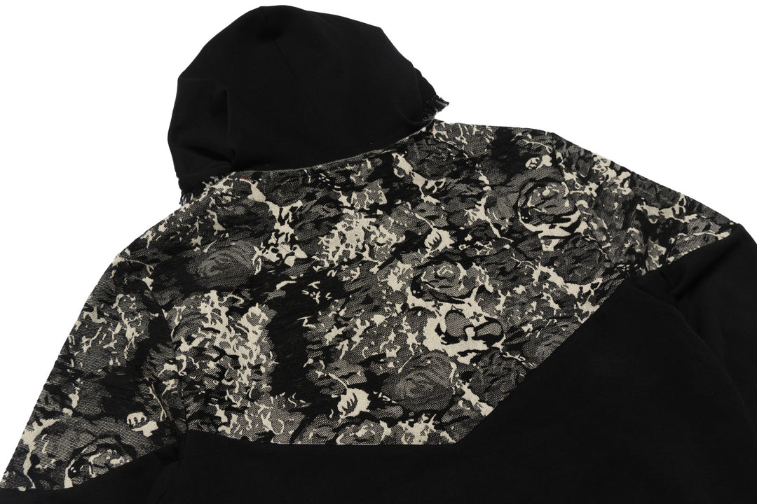 M4296 Veroma Tapestry Hoodie - Black