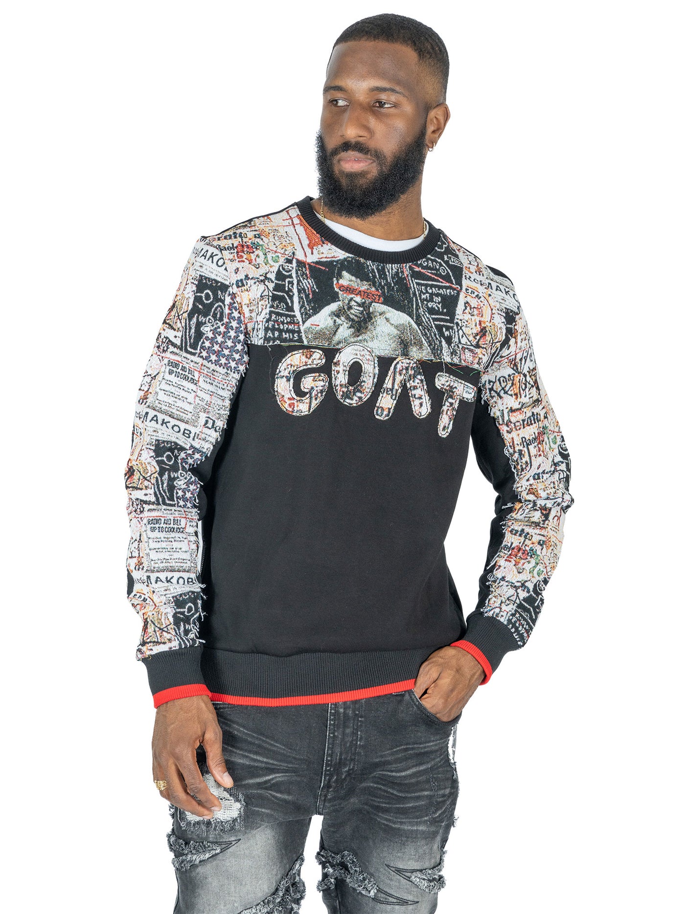 M4314 Mohadi Crewneck - Black