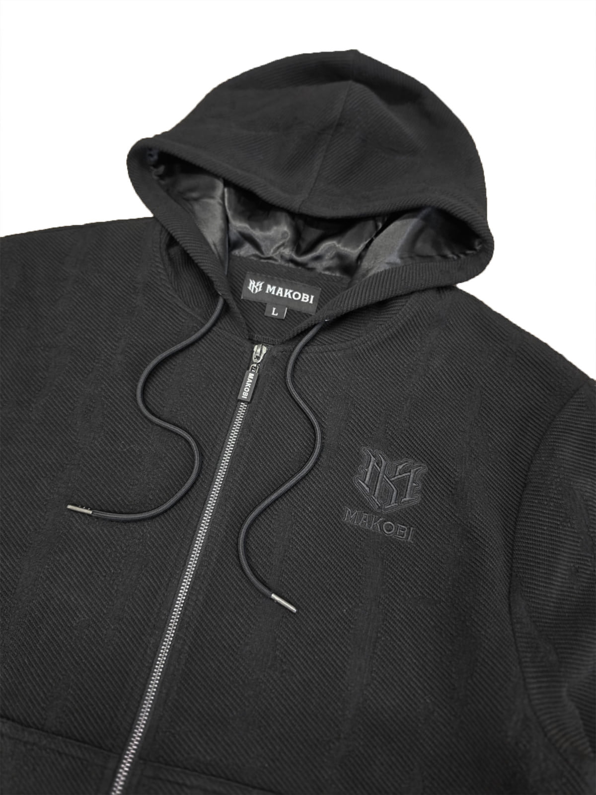 M4320 Gianni Jacquard Set - Black