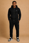 M4320 Gianni Jacquard Set - Black