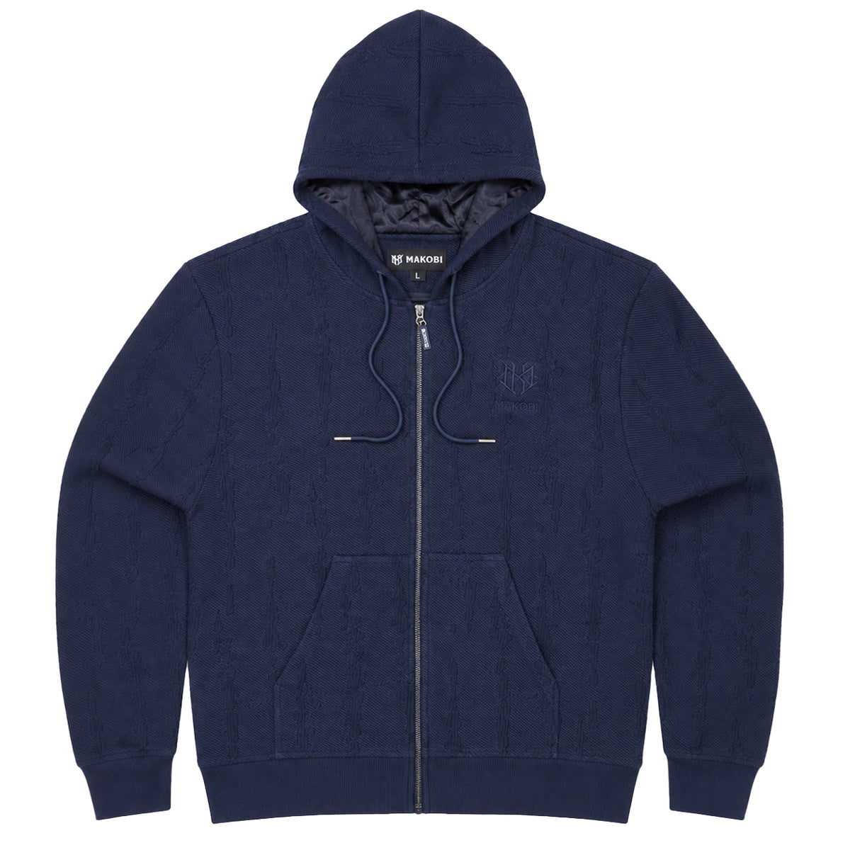 M4320 Gianni Jacquard Set - Navy